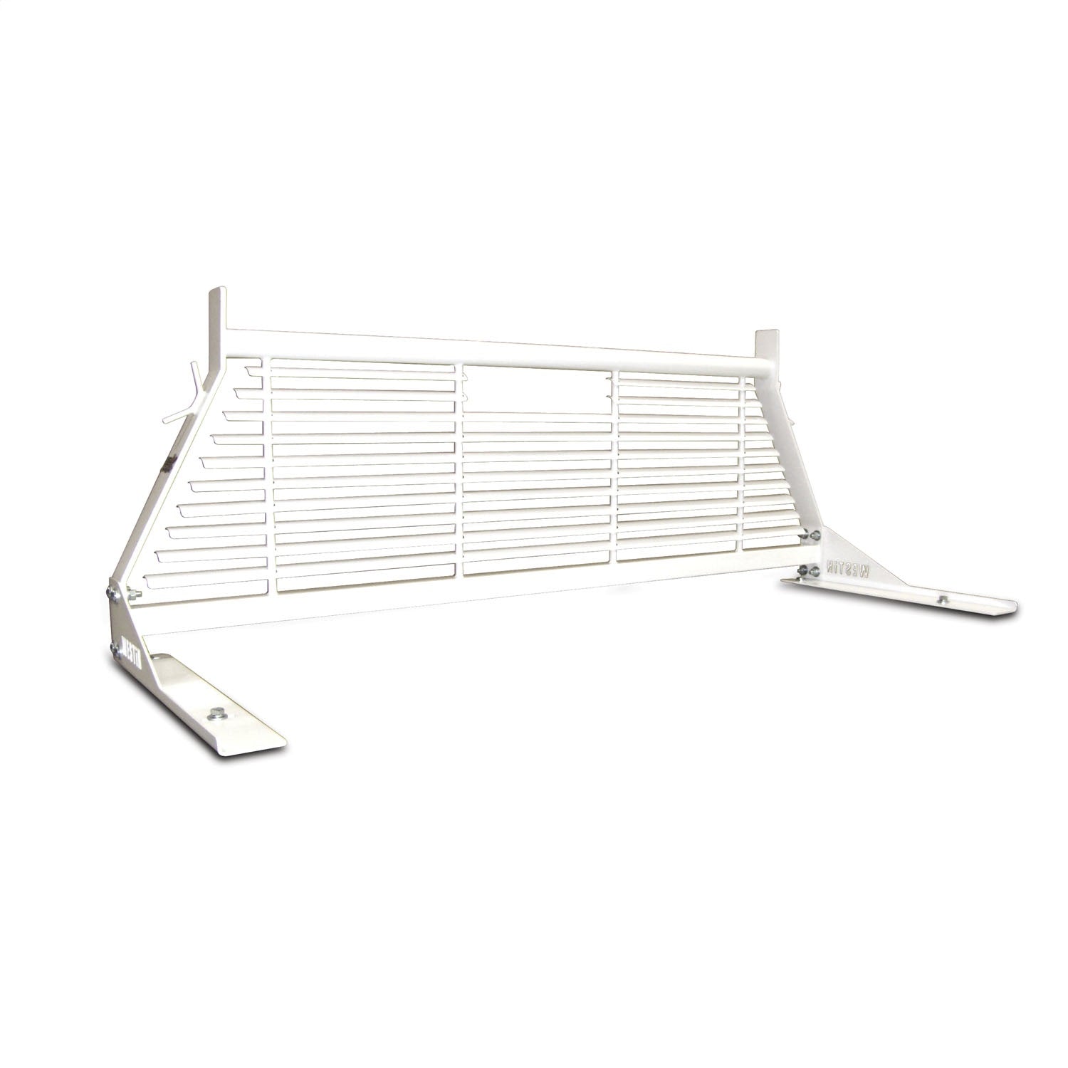 Westin 57 - 8003 2008 - 2023 Ford F450/F550 Super Duty HD Headache Rack - White - Rugged Truck Gear