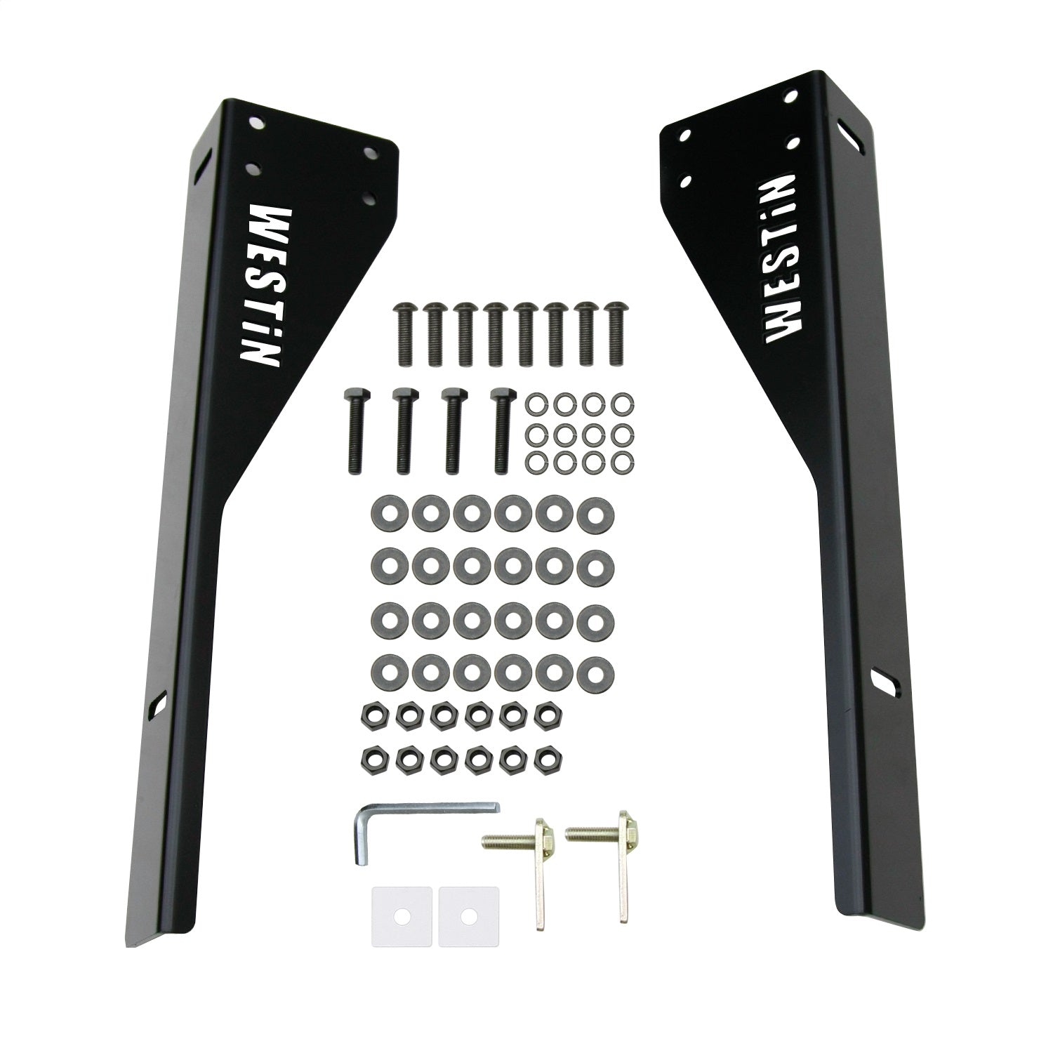 Westin 57 - 8005 2008 - 2023 Ford F250/F350 Super Duty HD Headache Rack - Black - Rugged Truck Gear