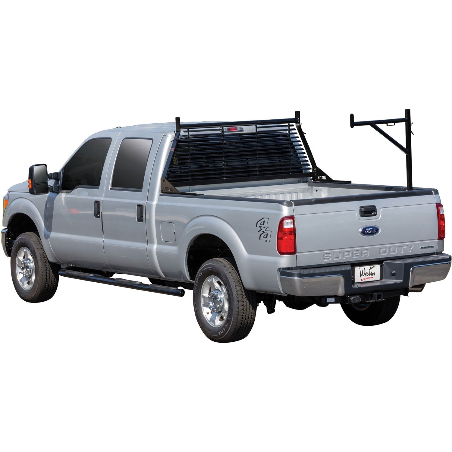 Westin 57 - 8005 2008 - 2023 Ford F450/F550 Super Duty HD Headache Rack - Black - Rugged Truck Gear