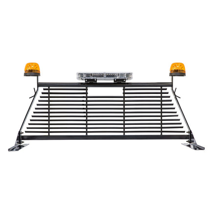Westin 57 - 8025 1999 - 2023 GMC Sierra 2500/3500 HD HD Headache Rack - Black - Rugged Truck Gear
