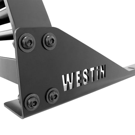 Westin 57 - 8025 1999 - 2023 GMC Sierra 2500/3500 HD HD Headache Rack - Black - Rugged Truck Gear