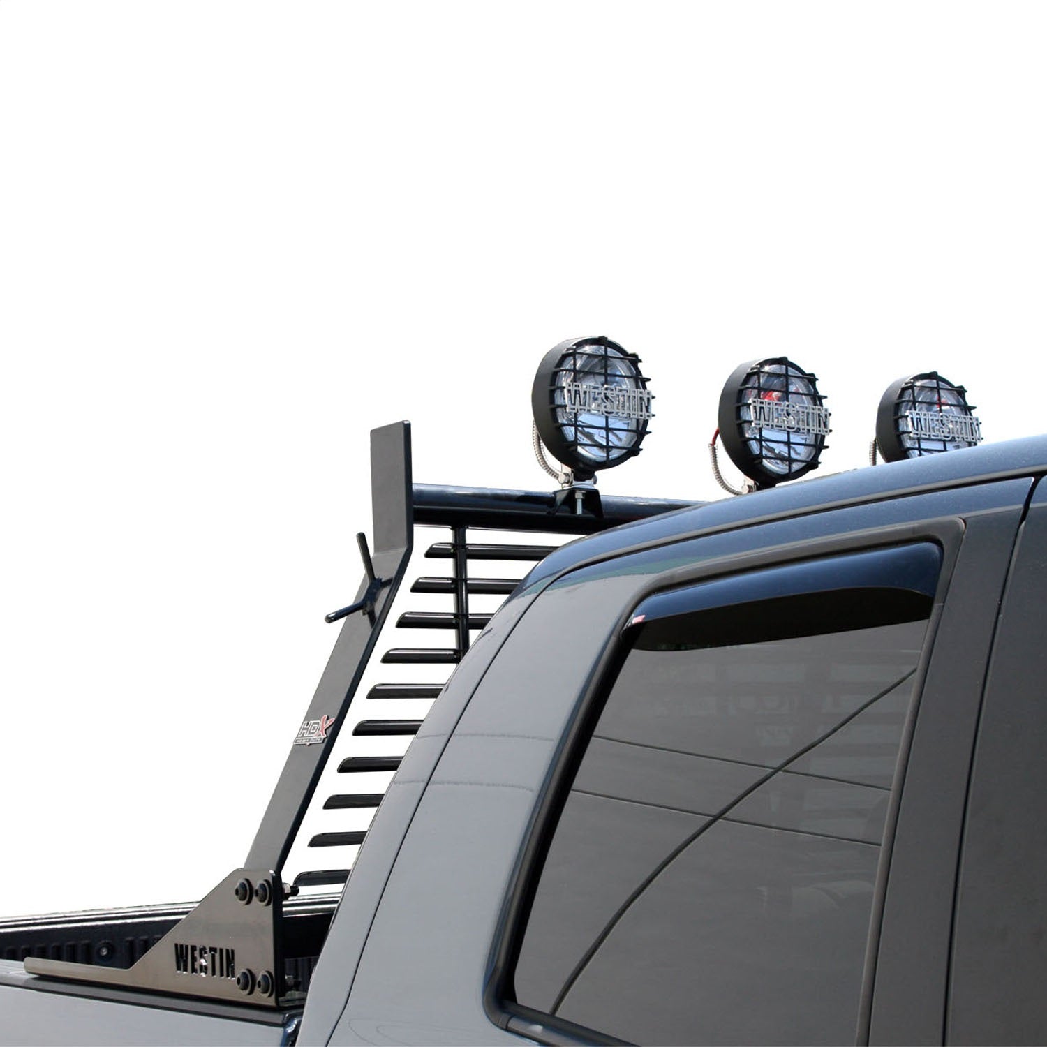 Westin 57 - 8035 2002 - 2010 Dodge Ram 1500 HD Headache Rack - Black - Rugged Truck Gear