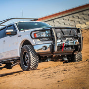 Westin 57 - 92505 Ford F150 2009 - 2014 HDX Winch Mount Grille Black - Rugged Truck Gear