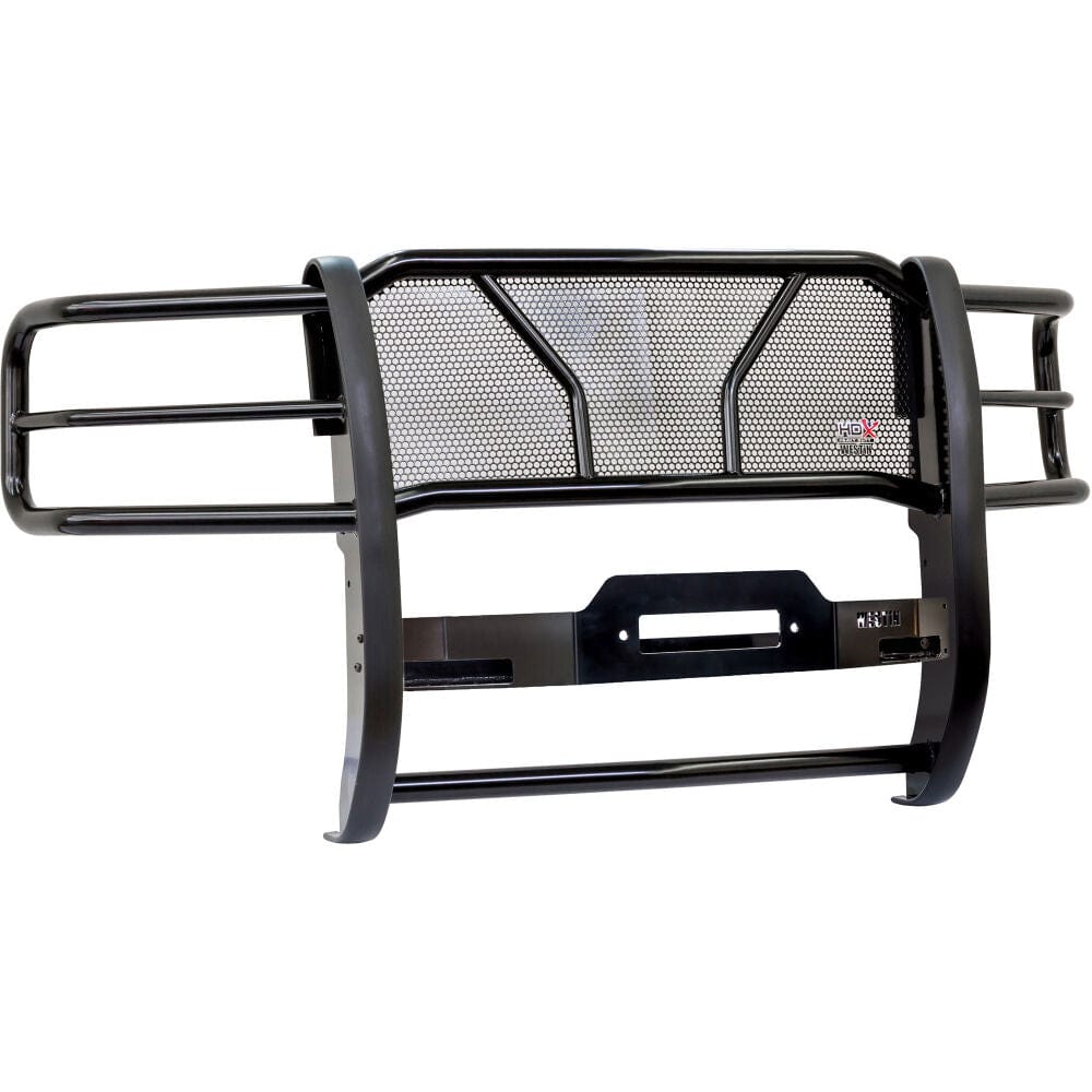 Westin 57 - 93685 Chevy Silverado 1500 2014 - 2015 HDX Winch Mount Grille Black - Rugged Truck Gear