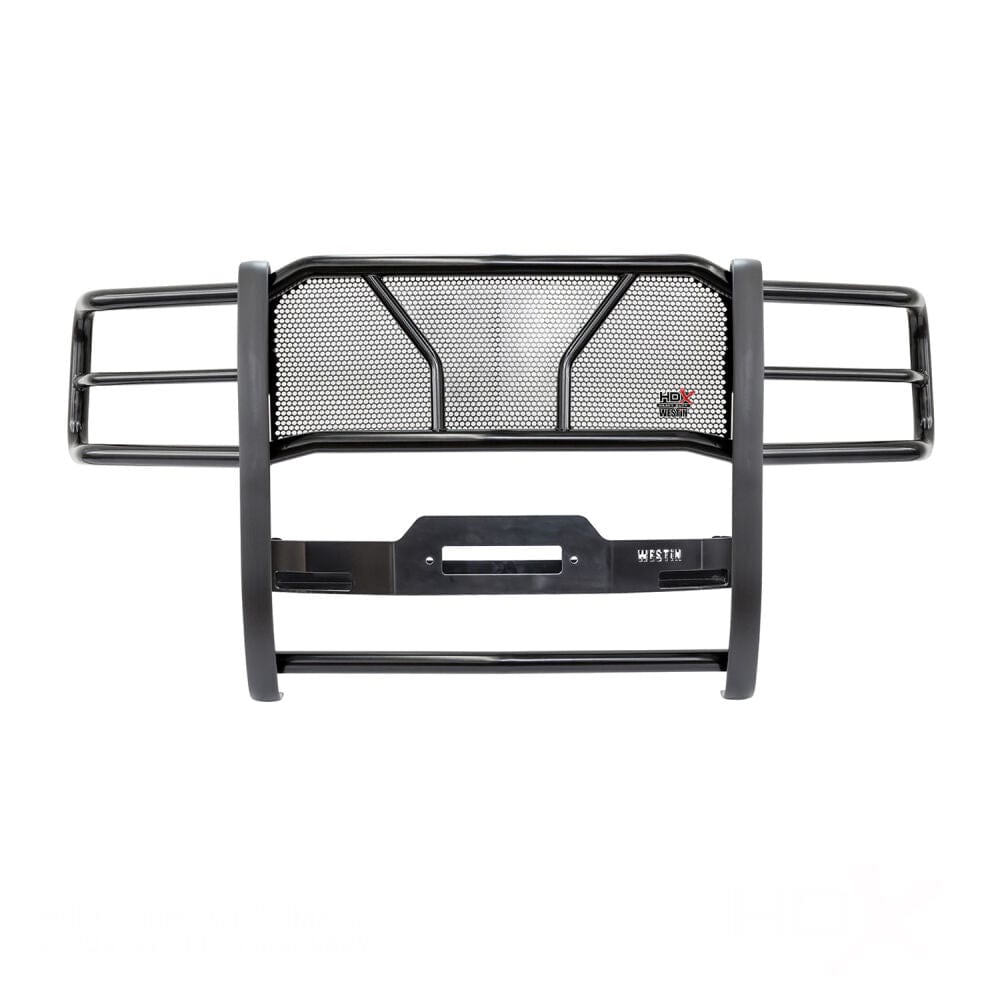 Westin 57 - 93785 Chevy Silverado 2500/3500 HD 2015 - 2019 HDX Winch Mount Grille Black - Rugged Truck Gear