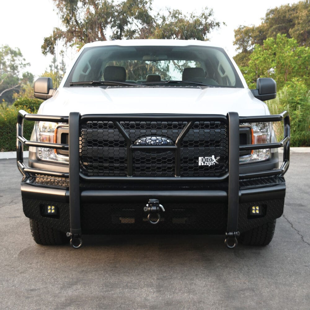 Westin 58 - 31105 Ford F150 2018 - 2020 HDX Bandit Front Bumper Non - Winch Black Finish - Rugged Truck Gear