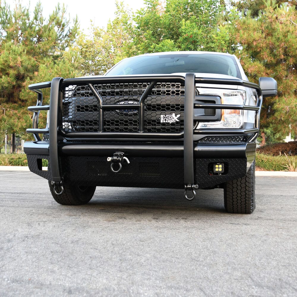 Westin 58 - 31105 Ford F150 2018 - 2020 HDX Bandit Front Bumper Non - Winch Black Finish - Rugged Truck Gear