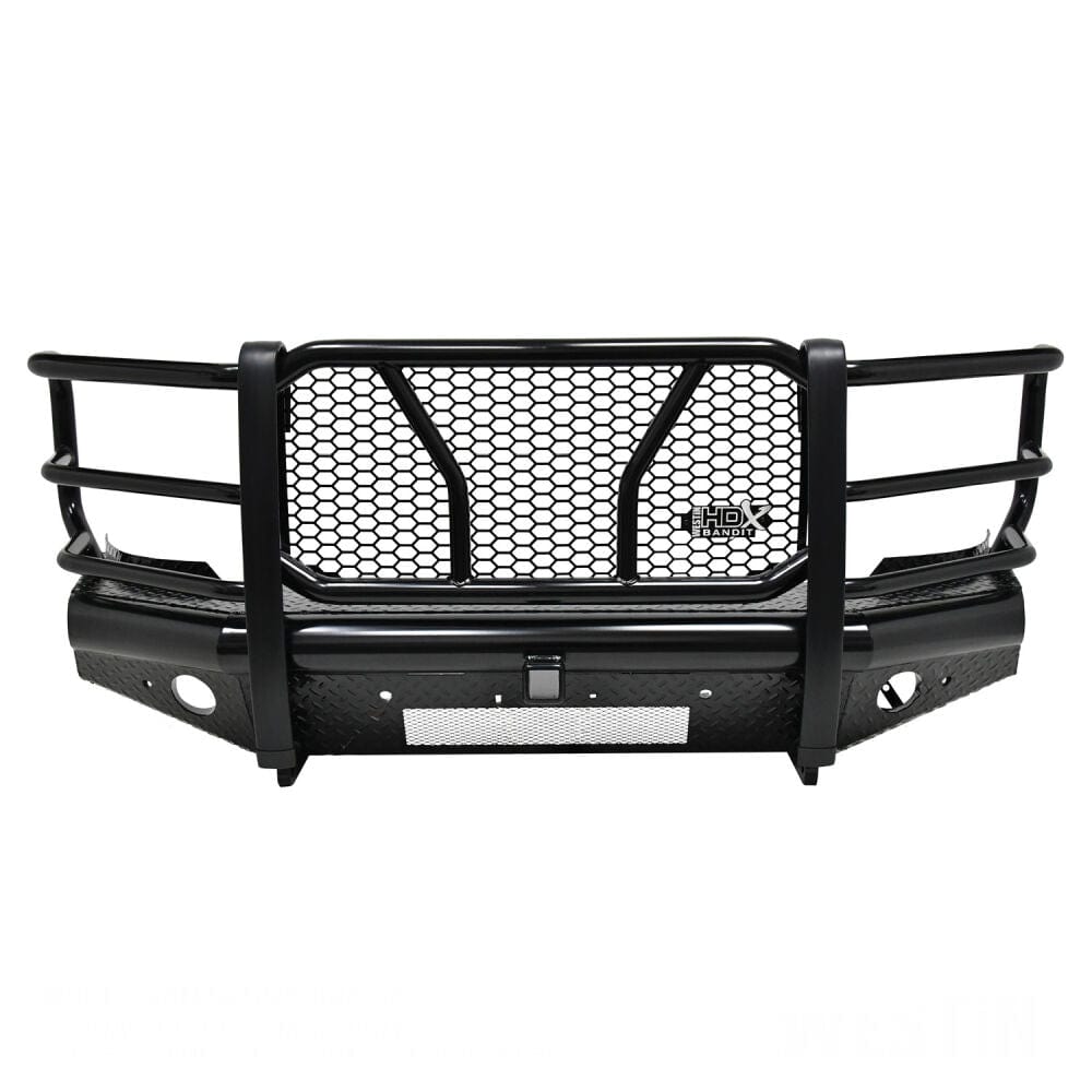 Westin 58 - 31135 Chevy Silverado 1500 2019 - 2021 HDX Bandit Front Bumper Non - Winch Black Finish - Rugged Truck Gear