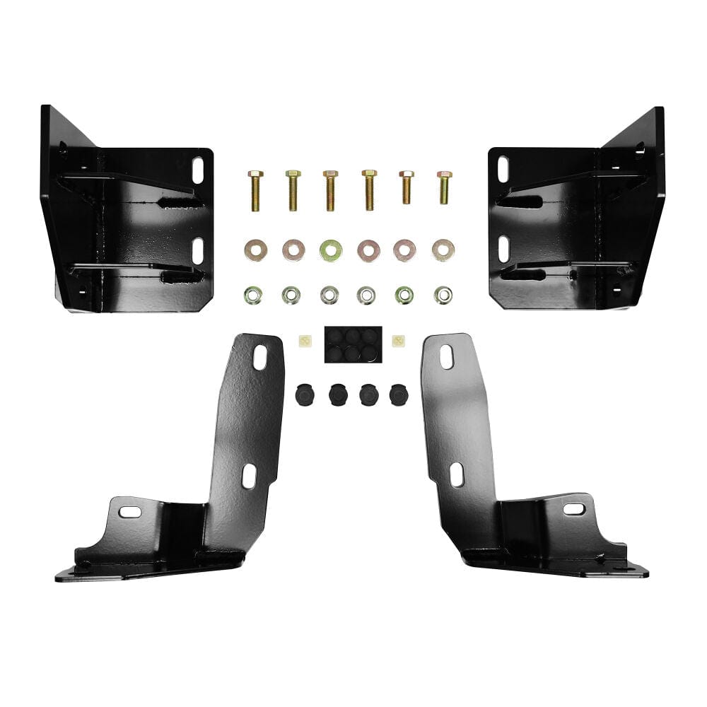 Westin 58 - 31155 Chevy Silverado 2500/3500 HD 2015 - 2019 HDX Bandit Front Bumper Non - Winch Black Finish - Rugged Truck Gear