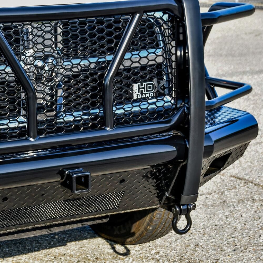 Westin 58 - 31175 Dodge Ram 2500/3500 2010 - 2018 HDX Bandit Front Bumper Non - Winch Black Finish - Rugged Truck Gear