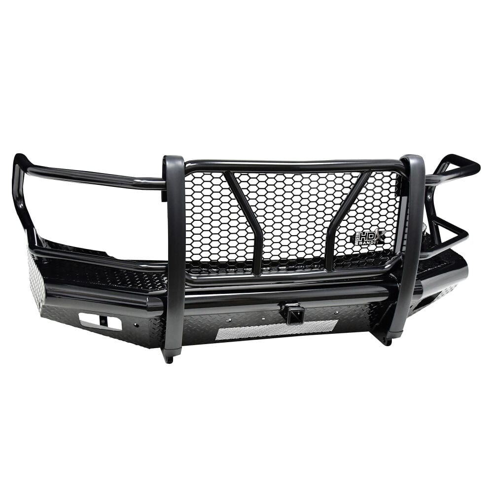 Westin 58 - 31175 Dodge Ram 2500/3500 2010 - 2018 HDX Bandit Front Bumper Non - Winch Black Finish - Rugged Truck Gear
