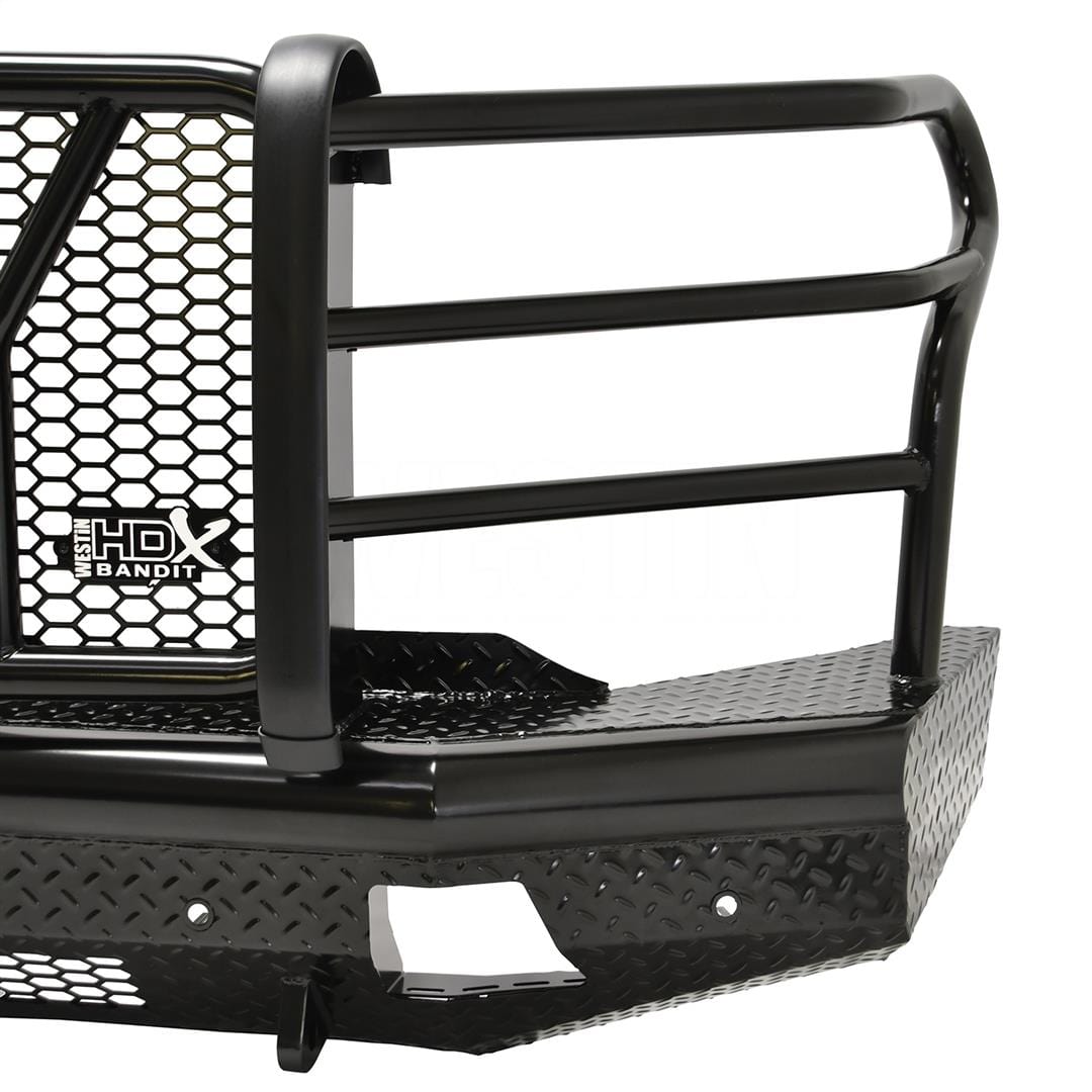 Westin 58 - 31185 2020 - 2023 Chevy Silverado 2500/3500 HD HDX Bandit Front Bumper - Rugged Truck Gear