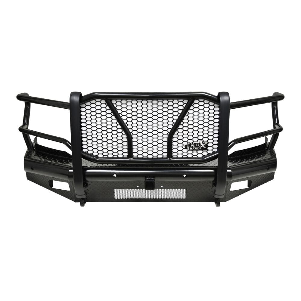 Westin 58 - 31195 Ram 2500/3500 2019 - 2023 HDX Bandit Front Bumper Non - Winch Black Finish - Rugged Truck Gear