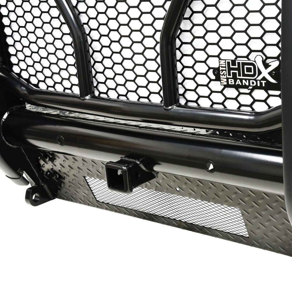 Westin 58 - 31195 Ram 2500/3500 2019 - 2023 HDX Bandit Front Bumper Non - Winch Black Finish - Rugged Truck Gear