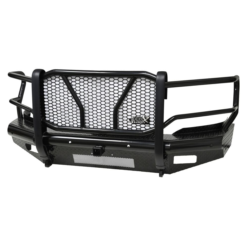 Westin 58 - 31195 Ram 2500/3500 2019 - 2023 HDX Bandit Front Bumper Non - Winch Black Finish - Rugged Truck Gear