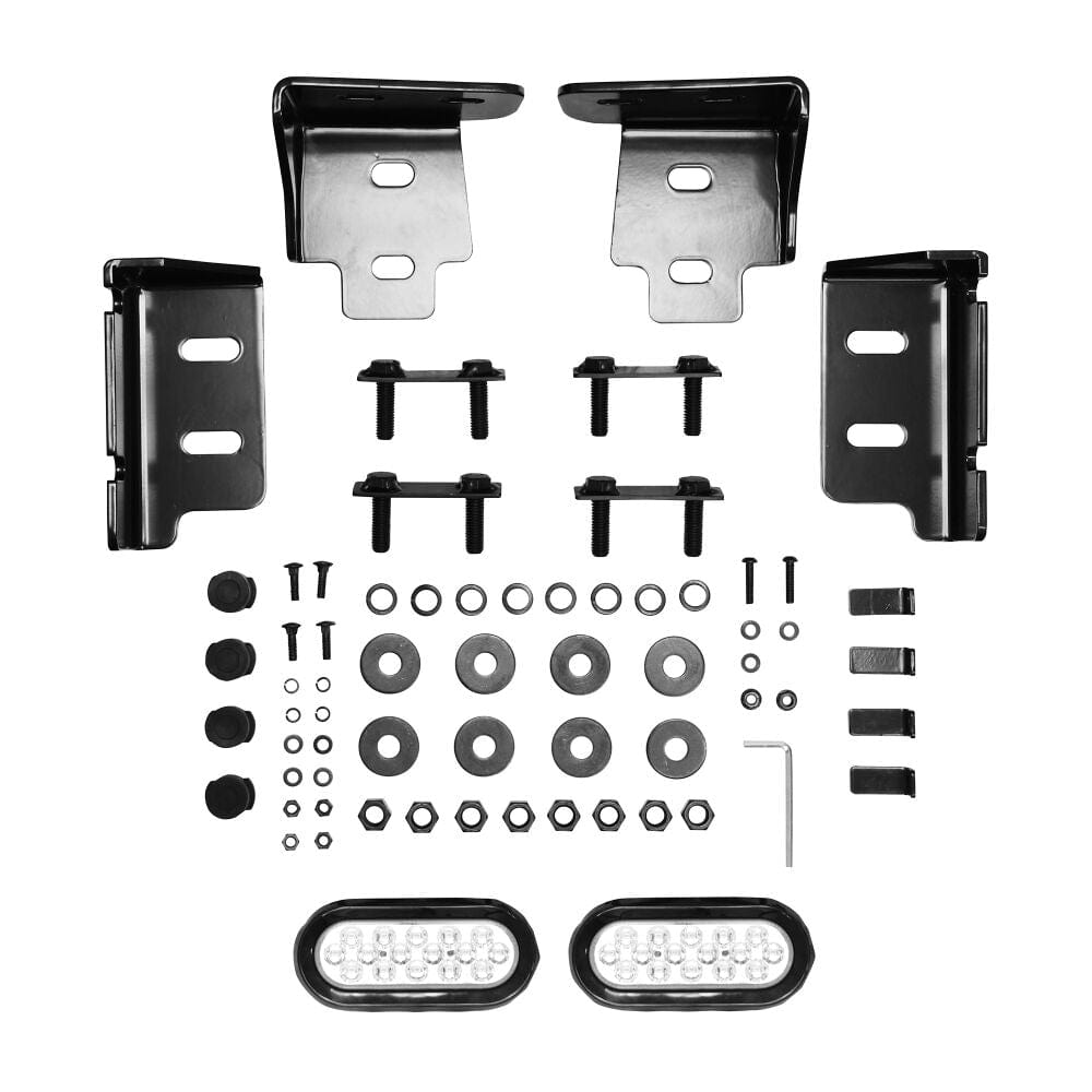 Westin 58 - 341105 Ford F150 2015 - 2020 HDX Bandit Rear Bumper Black Finish - Rugged Truck Gear