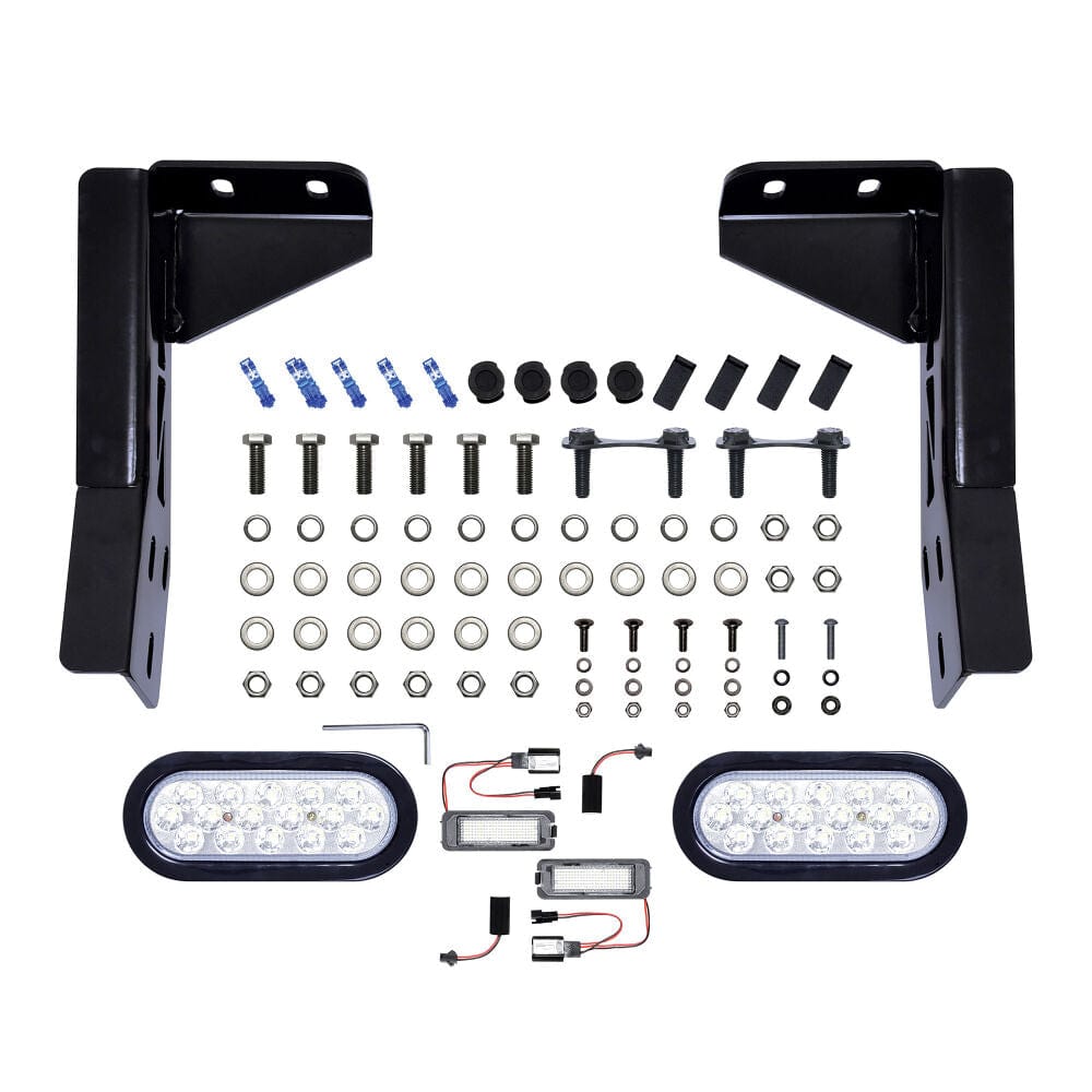 Westin 58 - 341115 Ford F250/F350 Superduty 2011 - 2016 HDX Bandit Rear Bumper - Rugged Truck Gear