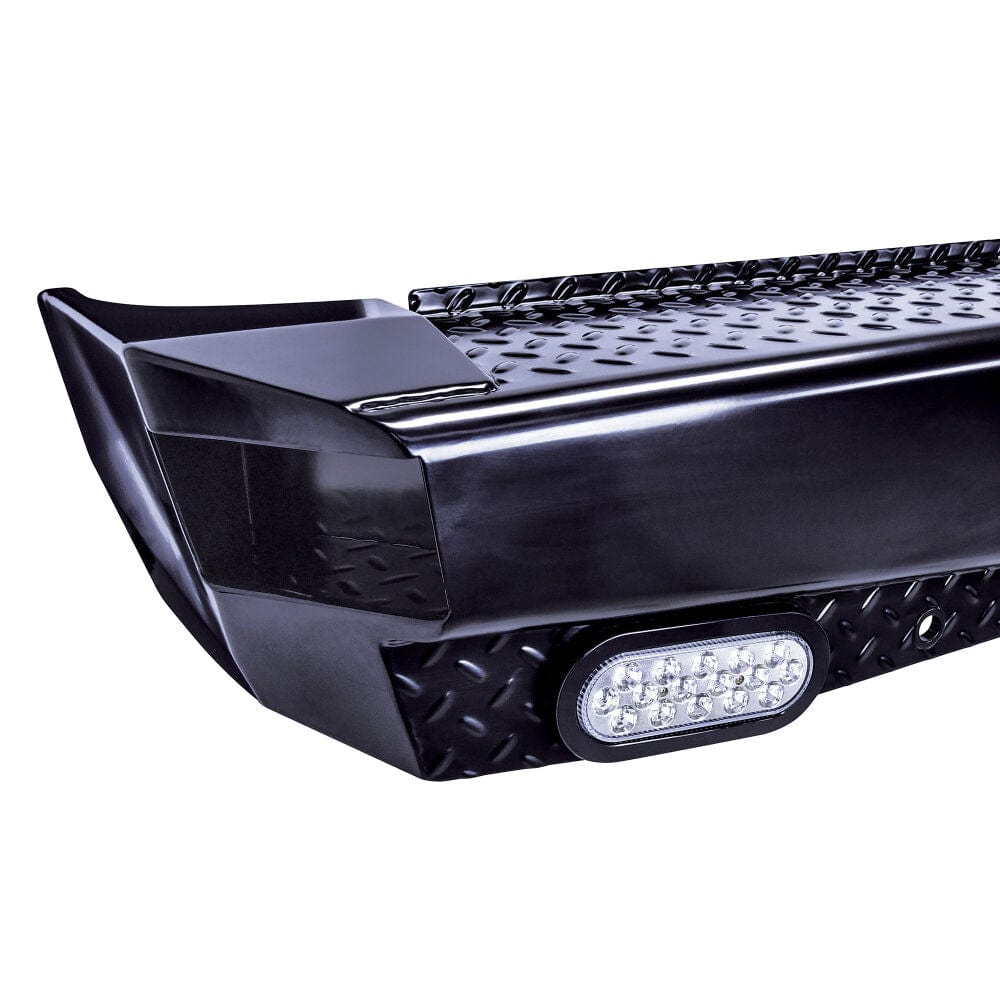 Westin 58 - 341155 Chevy Silverado 2500/3500 HD 2015 - 2019 HDX Bandit Rear Bumper Black Finish - Rugged Truck Gear