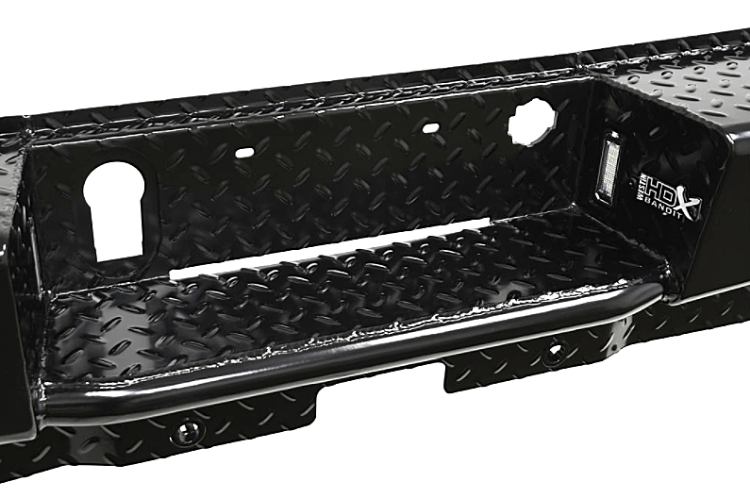 Westin 58 - 341175 Dodge Ram 1500 2009 - 2018 HDX Bandit Rear Bumper Black Finish - Rugged Truck Gear