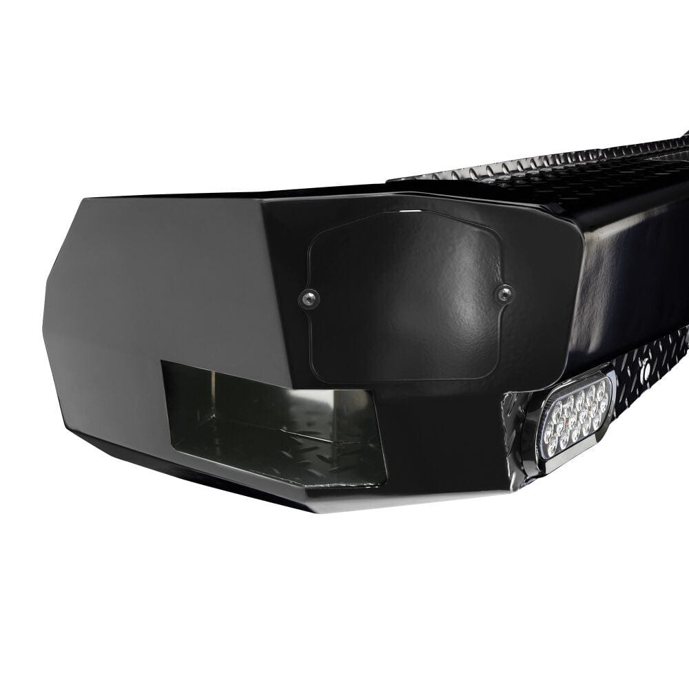 Westin 58 - 341185 Chevy Silverado 1500 2019 - 2024 HDX Bandit Rear Bumper Black Finish - Rugged Truck Gear