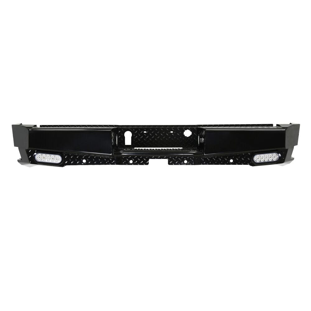 Westin 58 - 341185 Chevy Silverado 1500 2019 - 2024 HDX Bandit Rear Bumper Black Finish - Rugged Truck Gear