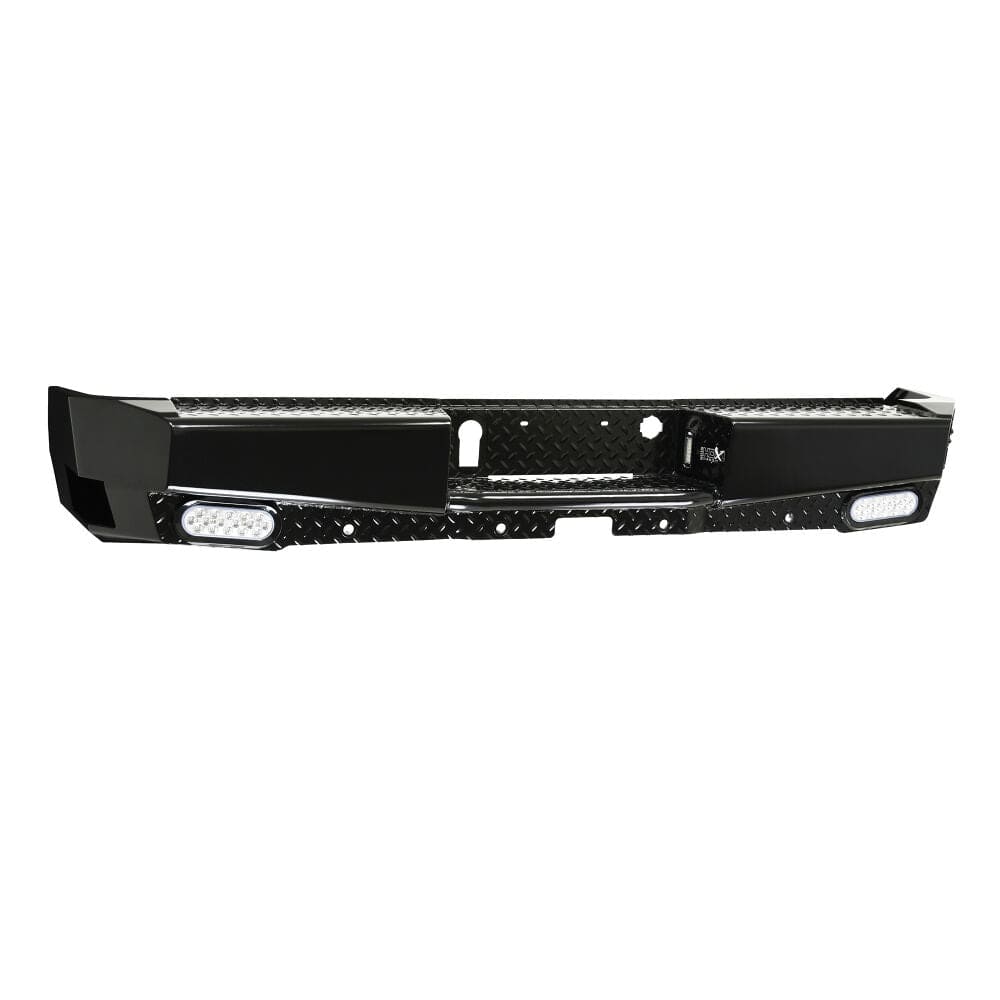Westin 58 - 341185 Chevy Silverado 1500 2019 - 2024 HDX Bandit Rear Bumper Black Finish - Rugged Truck Gear
