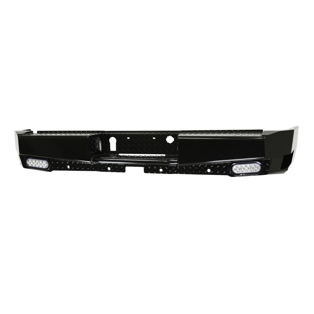 Westin 58 - 341185 GMC Sierra 1500 2019 - 2023 HDX Bandit Rear Bumper Black Finish - Rugged Truck Gear