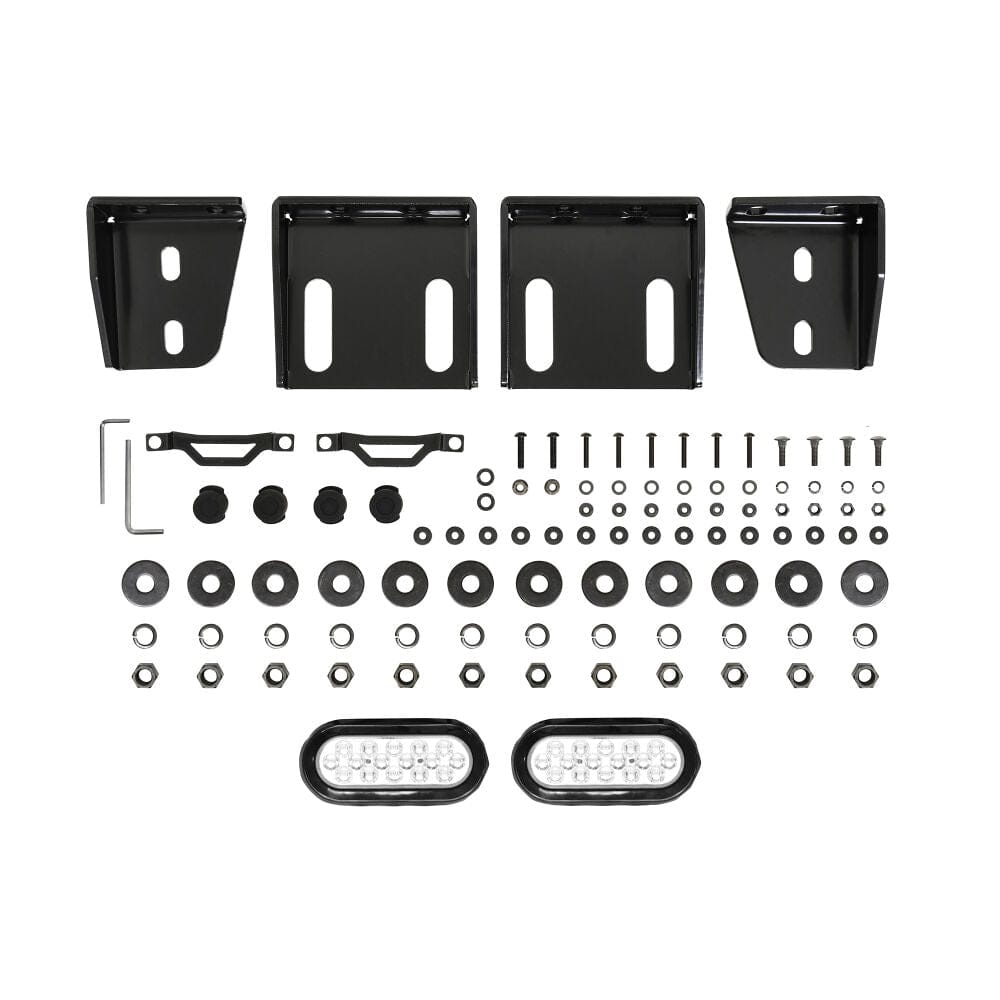 Westin 58 - 341185 GMC Sierra 1500 2019 - 2023 HDX Bandit Rear Bumper Black Finish - Rugged Truck Gear