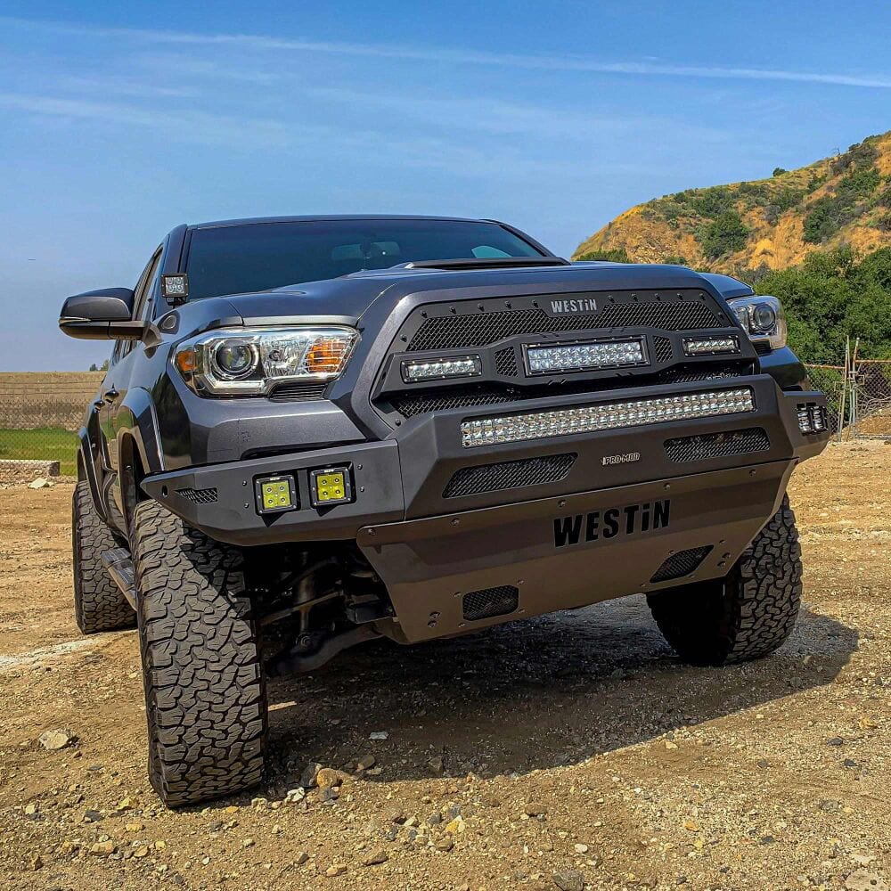 Westin 58 - 41045 Toyota Tacoma 2016 - 2023 Pro - Mod Front Bumper Non - Winch - Rugged Truck Gear