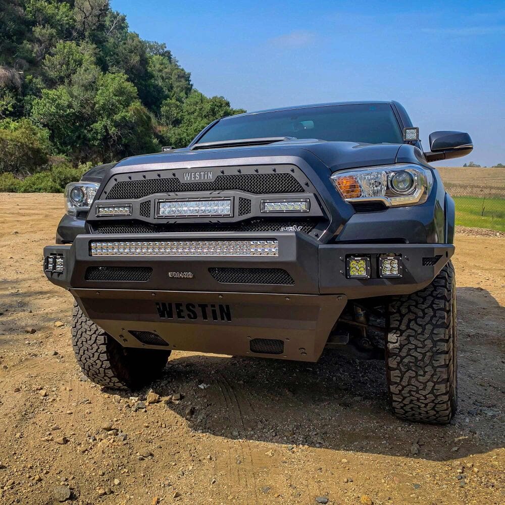 Westin 58 - 41045 Toyota Tacoma 2016 - 2023 Pro - Mod Front Bumper Non - Winch - Rugged Truck Gear