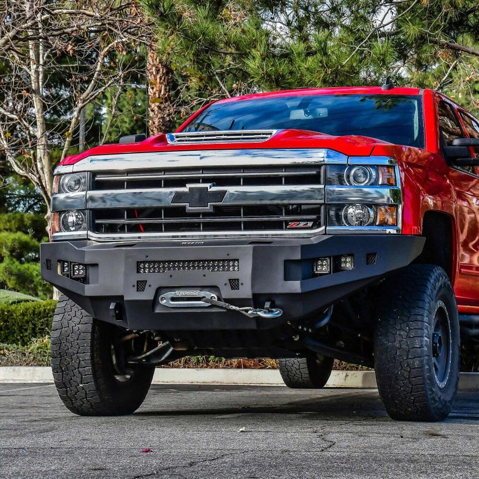 Westin 58 - 411005 Chevy Silverado 1500 2016 - 2018 Pro - Series Front Bumper - Rugged Truck Gear