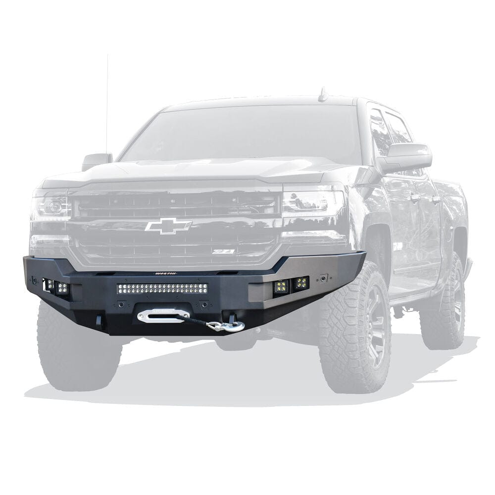 Westin 58 - 411165 Chevy Silverado 2500/3500 HD 2015 - 2019 Pro - Series Front Bumper - Rugged Truck Gear
