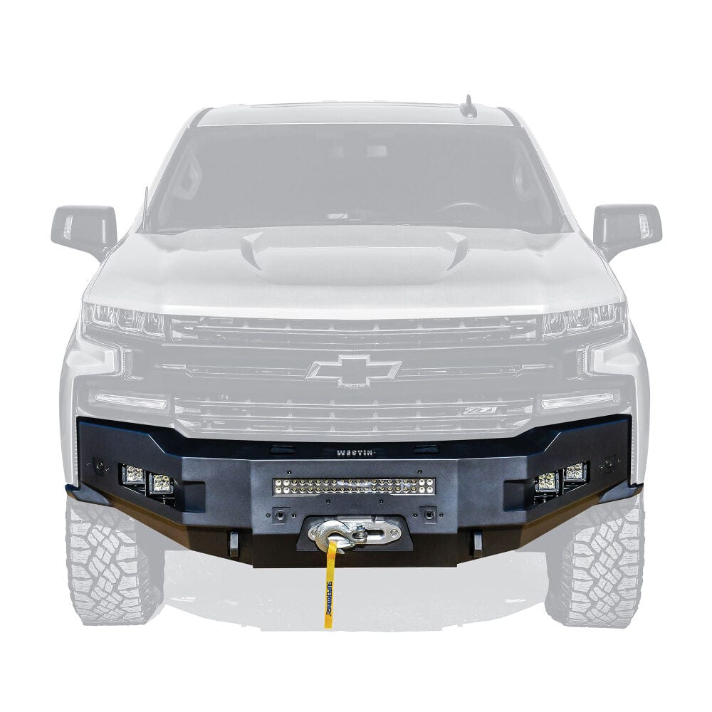 Westin 58 - 411215 Chevy Silverado 1500 2019 - 2022 Pro - Series Front Bumper - Rugged Truck Gear