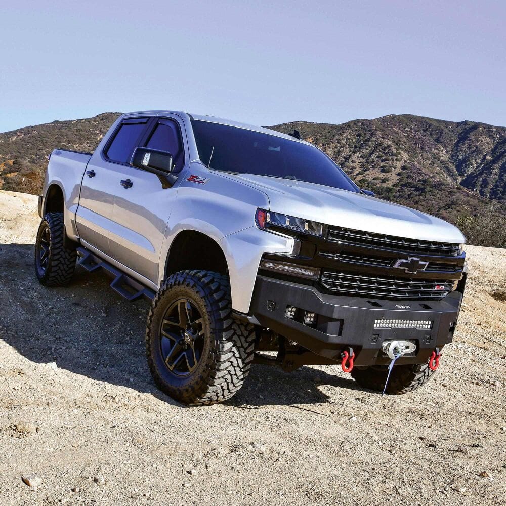 Westin 58 - 411215 Chevy Silverado 1500 2019 - 2022 Pro - Series Front Bumper - Rugged Truck Gear