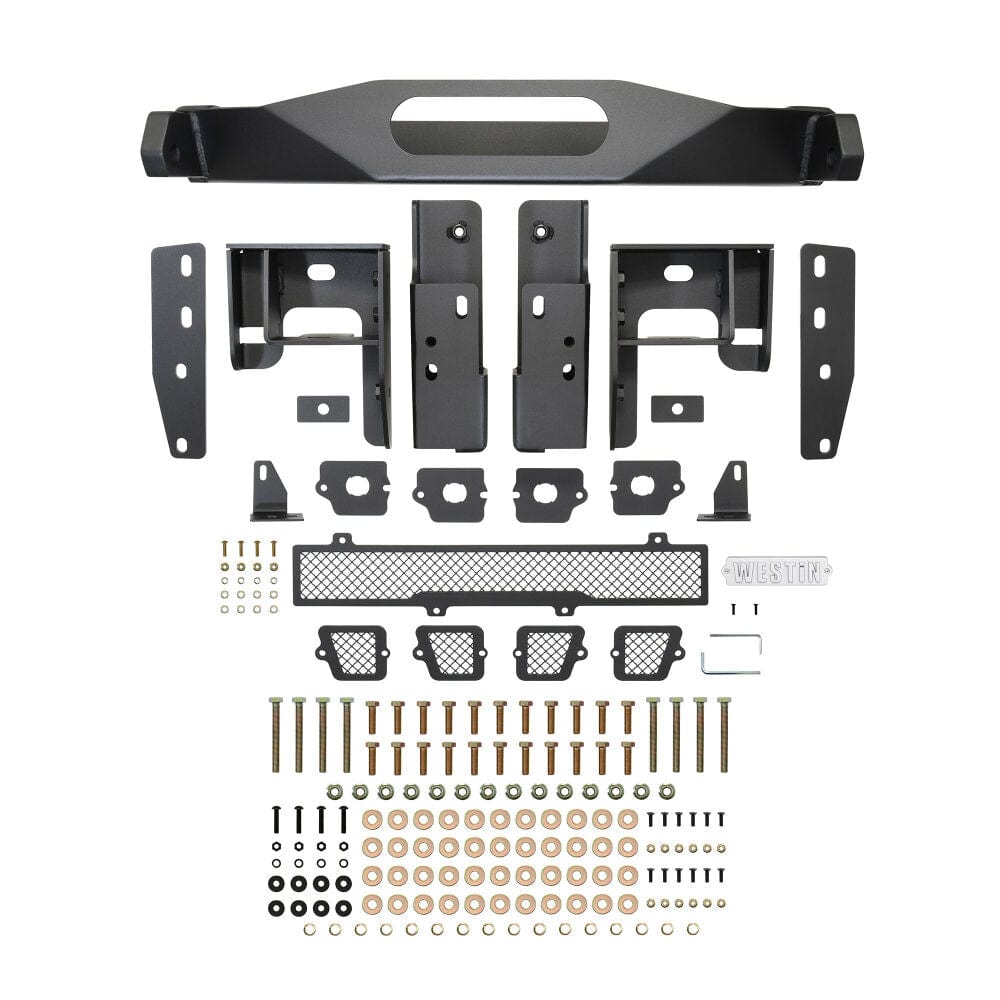 Westin 58 - 411215 Chevy Silverado 1500 2019 - 2022 Pro - Series Front Bumper - Rugged Truck Gear