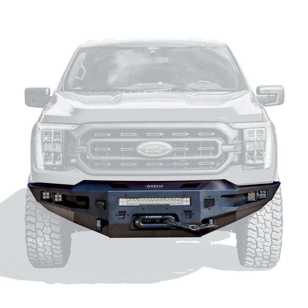 Westin 58 - 411245 Ford F150 2021 - 2023 Pro - Series Front Bumper - Rugged Truck Gear