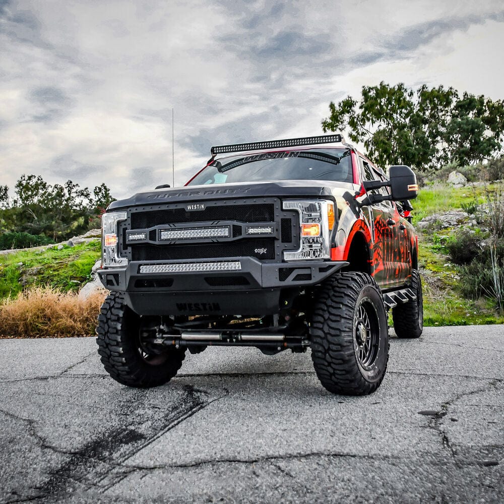 Westin 58 - 41175 Ford F250/F350 Superduty 2017 - 2022 Pro - Mod Front Bumper Non - Winch - Rugged Truck Gear