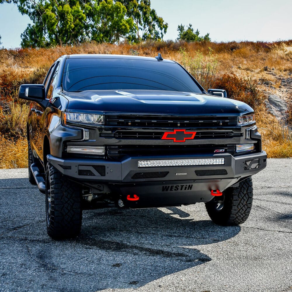 Westin 58 - 41215 Chevy Silverado 1500 2019 - 2022 Pro - Mod Front Bumper Non - Winch - Rugged Truck Gear