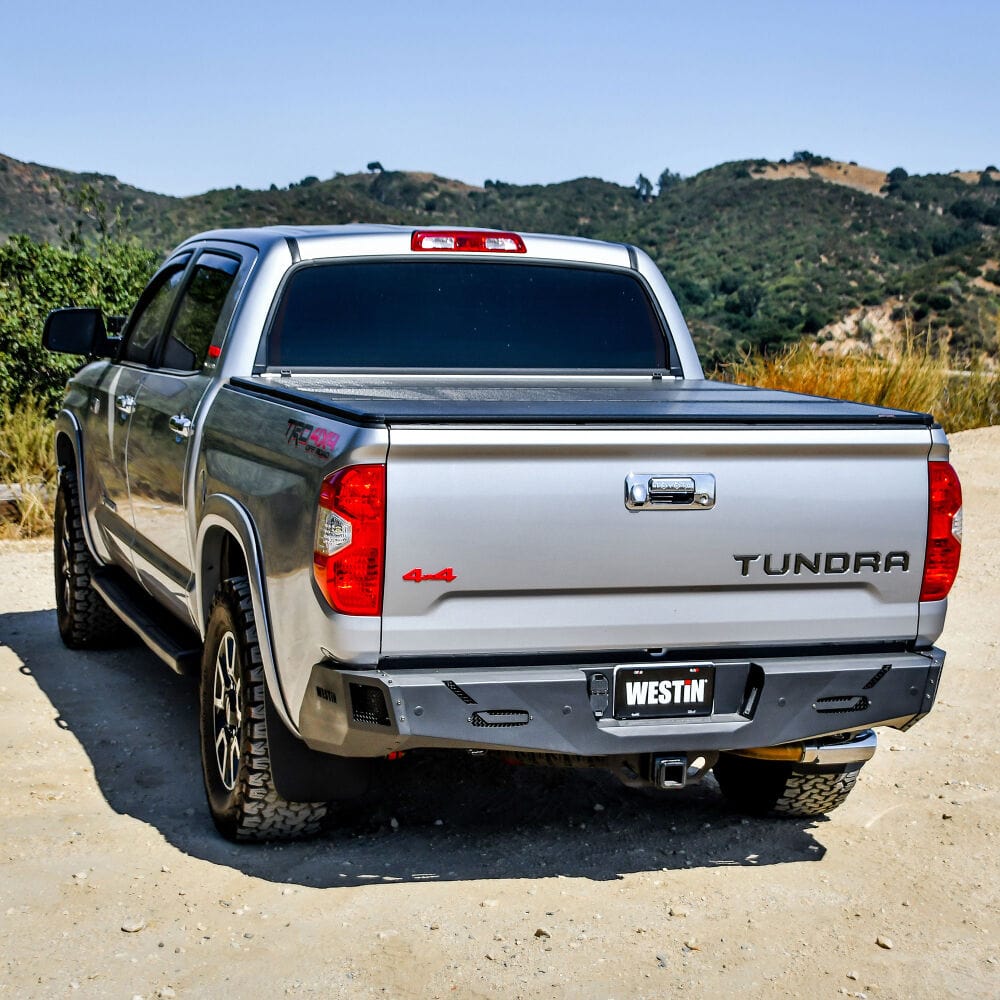 Westin 58 - 421035 Toyota Tundra 2014 - 2021 Pro - Series Rear Bumper Black Finish - Rugged Truck Gear