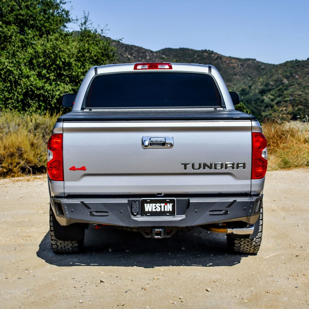 Westin 58 - 421035 Toyota Tundra 2014 - 2021 Pro - Series Rear Bumper Black Finish - Rugged Truck Gear