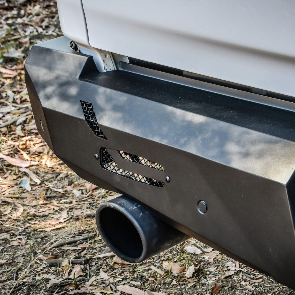 Westin 58 - 421075 Ram 1500 2019 - 2023 Pro - Series Rear Bumper Black Finish - Rugged Truck Gear