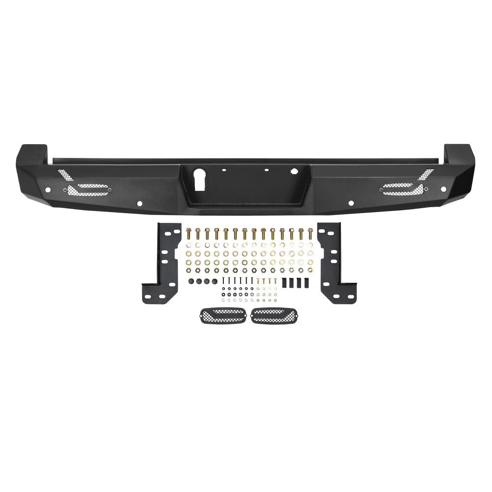 Westin 58 - 421175 Ford F250/F350 Superduty 2017 - 2022 Pro - Series Rear Bumper Black Finish - Rugged Truck Gear