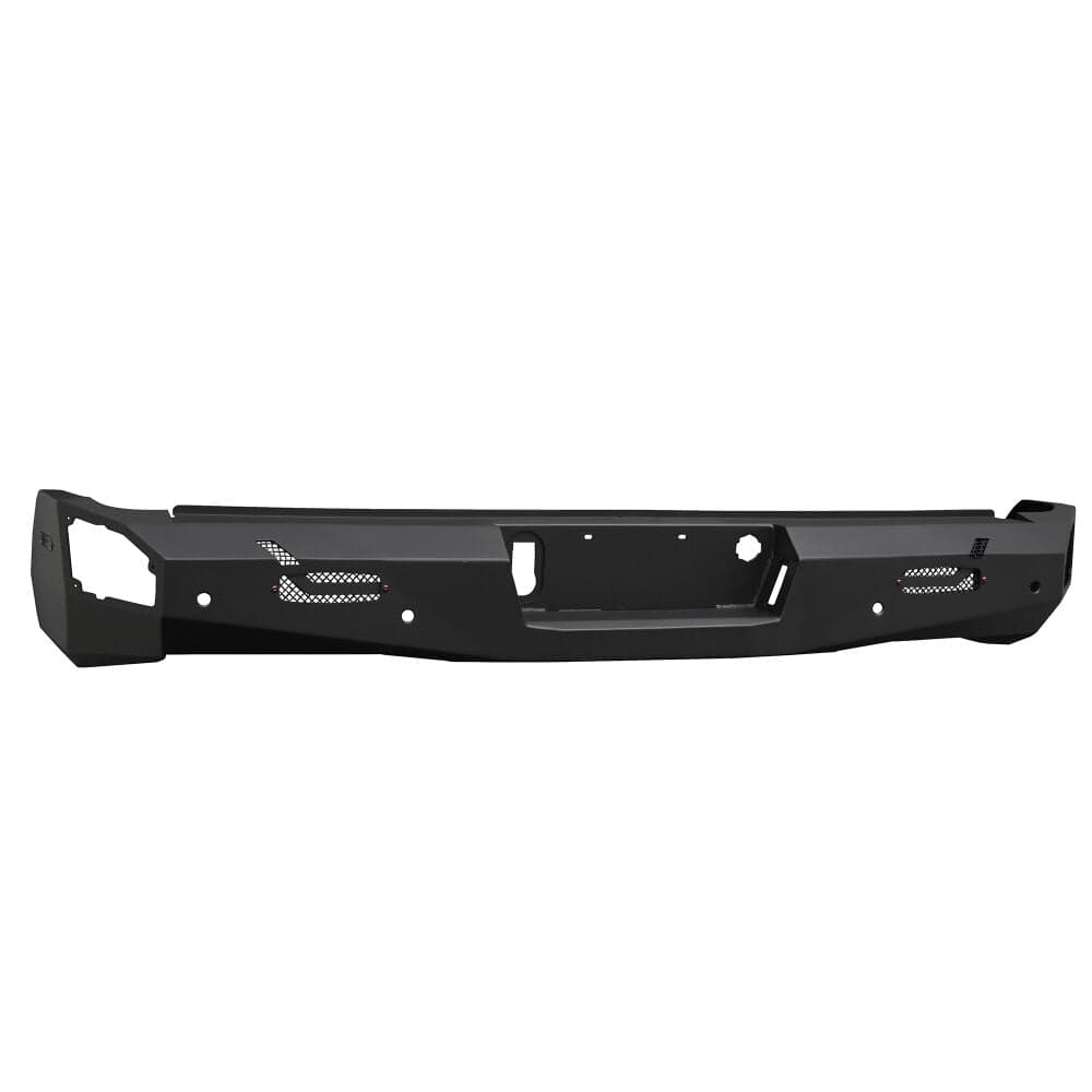 Westin 58 - 421215 GMC Sierra 1500 2019 - 2024 Pro - Series Rear Bumper Black Finish - Rugged Truck Gear