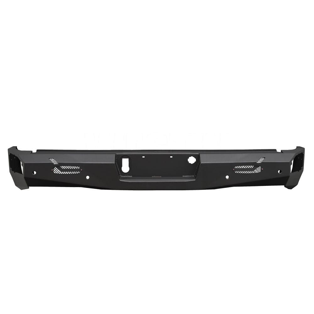 Westin 58 - 421215 GMC Sierra 1500 2019 - 2024 Pro - Series Rear Bumper Black Finish - Rugged Truck Gear