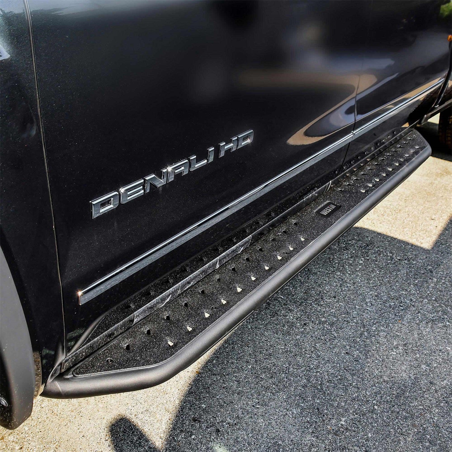 Westin 58 - 53725 2015 - 2019 GMC Sierra 2500/3500 HD Outlaw Nerf Step Bars - 72 in. Long - Rugged Truck Gear
