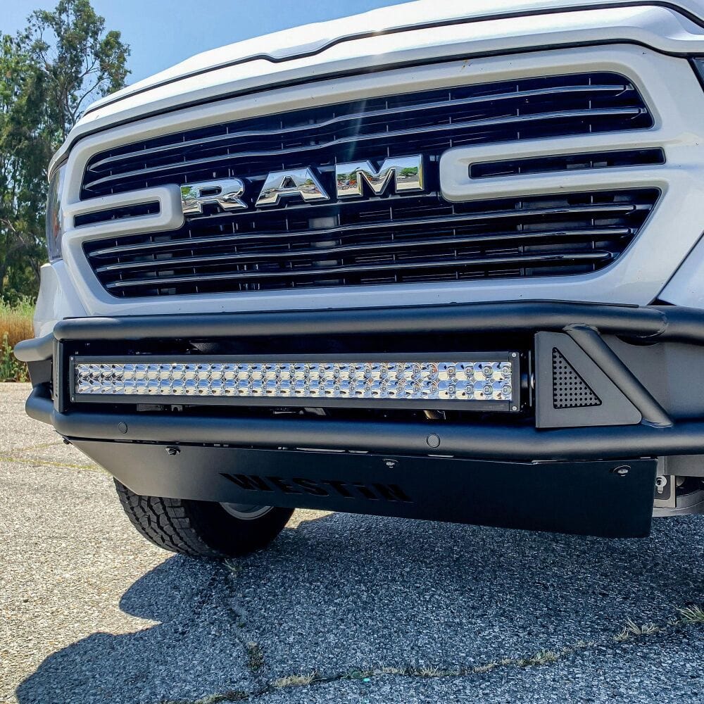 Westin 58 - 61075 Ram 1500 2019 - 2023 Outlaw Front Bumper - Rugged Truck Gear