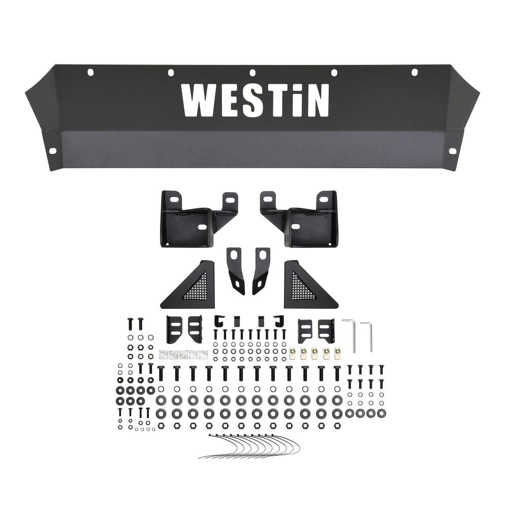 Westin 58 - 61215 Chevy Silverado 1500 2019 - 2021 Outlaw Front Bumper - Rugged Truck Gear