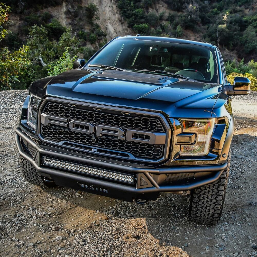 Westin 58 - 62025 Ford F150 Raptor 2017 - 2020 Outlaw Front Bumper - Rugged Truck Gear
