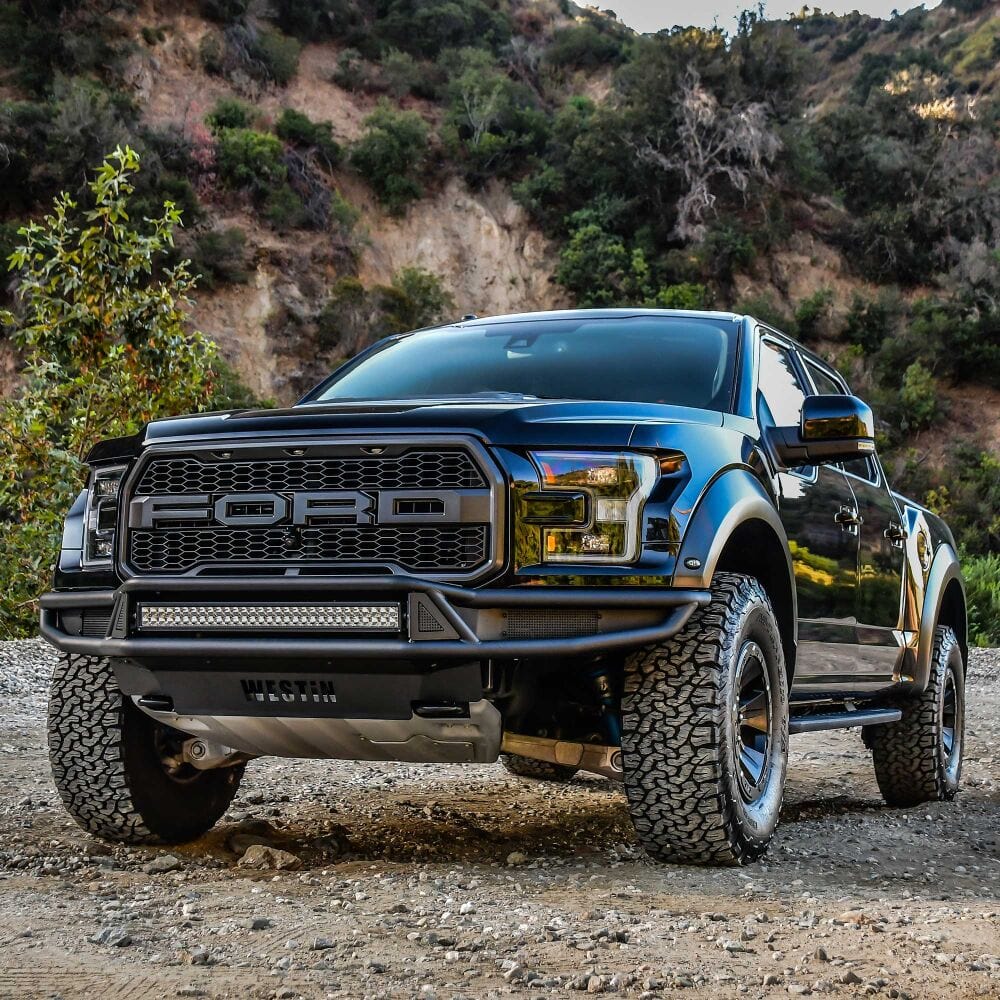Westin 58 - 62025 Ford F150 Raptor 2017 - 2020 Outlaw Front Bumper - Rugged Truck Gear