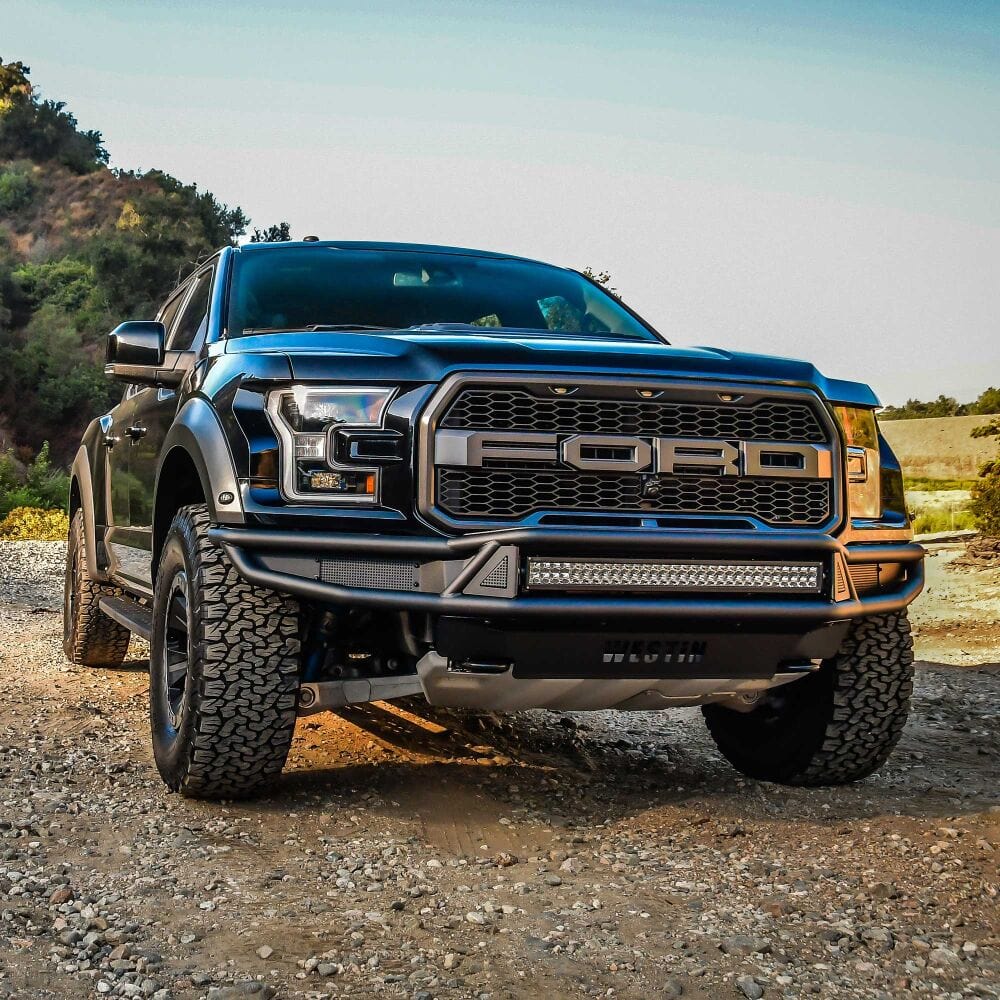 Westin 58 - 62025 Ford F150 Raptor 2017 - 2020 Outlaw Front Bumper - Rugged Truck Gear